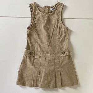 Old Navy Uniform jumper size 5 khaki. Kids have grown out so needs new home.
